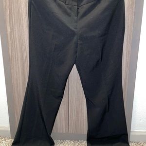 Worthington Bootcut Black Slacks